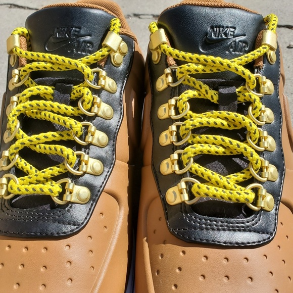 🔥Sold🔥Nike Lunar Force 1 Duckboot Low Ale Brown - Picture 2 of 5